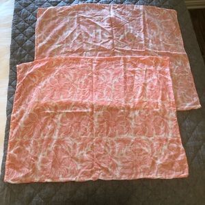 Kerry Cassill Pink Hawaiian Pillowcases set of 2